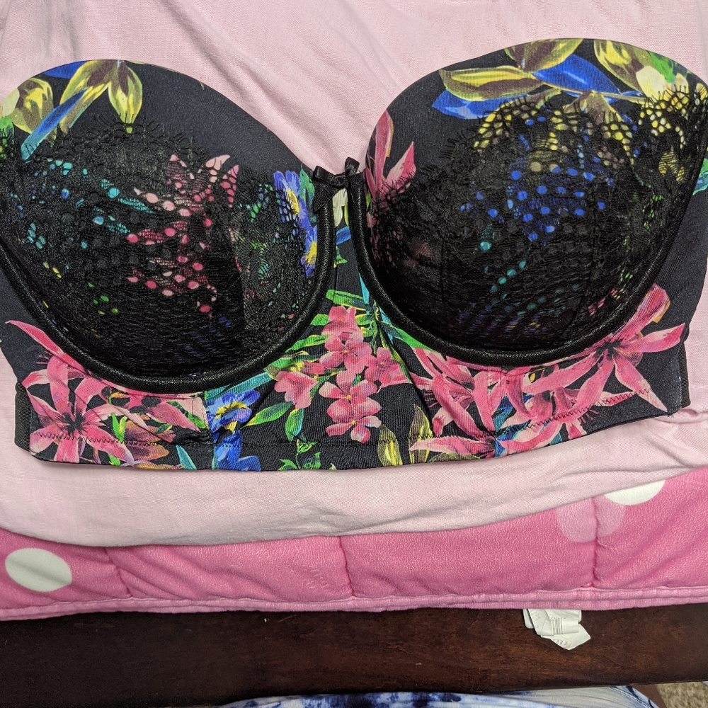 Cacique longline strapless bra 38D